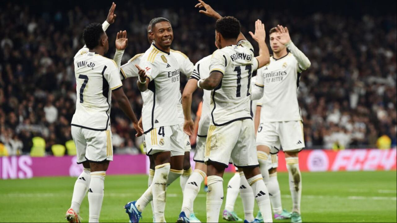 El triunfo del Madrid.