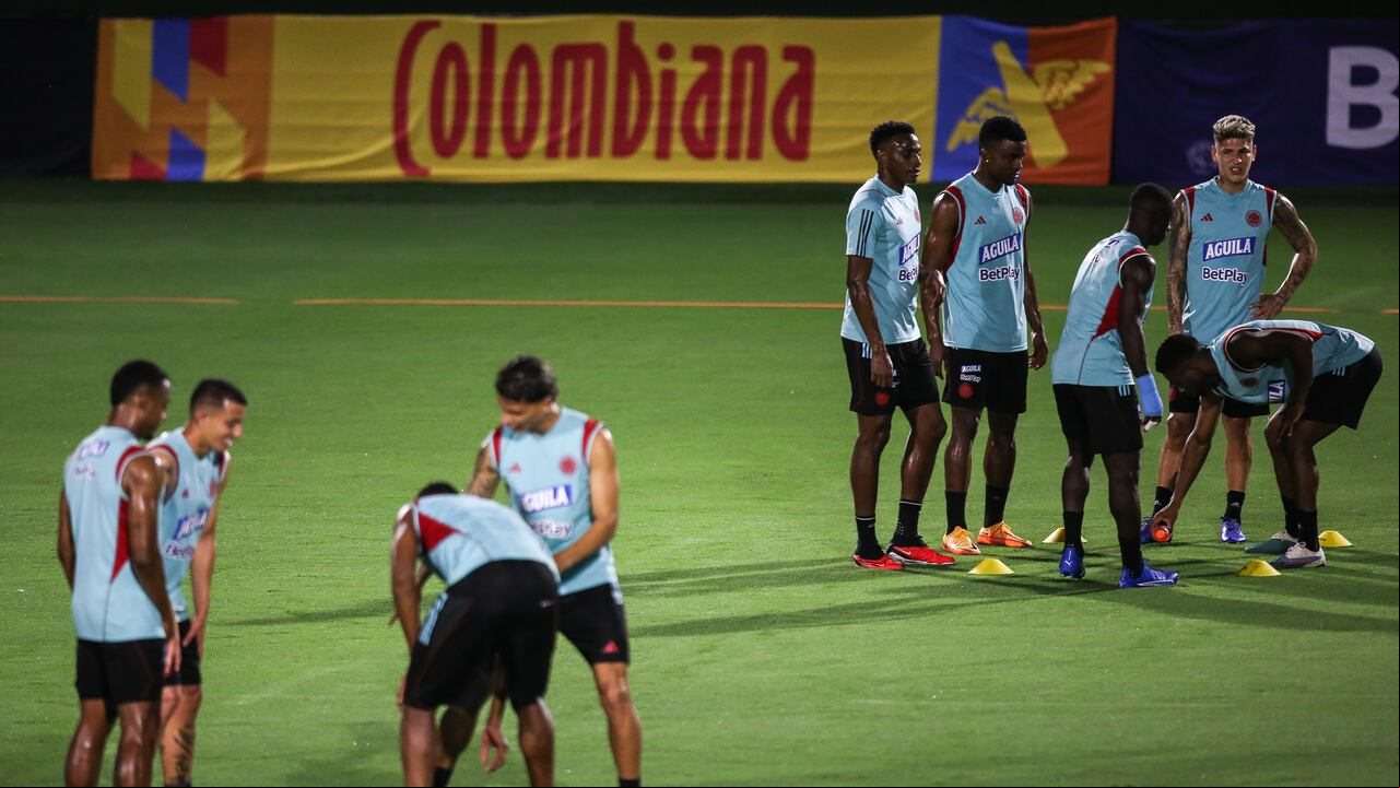 Entrenamiento selección Colombia