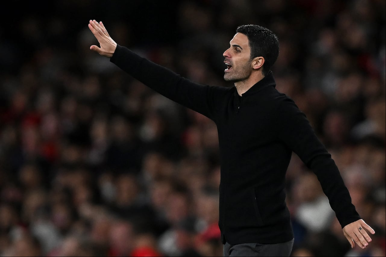 Mikel Arteta, técnico del Arsenal.