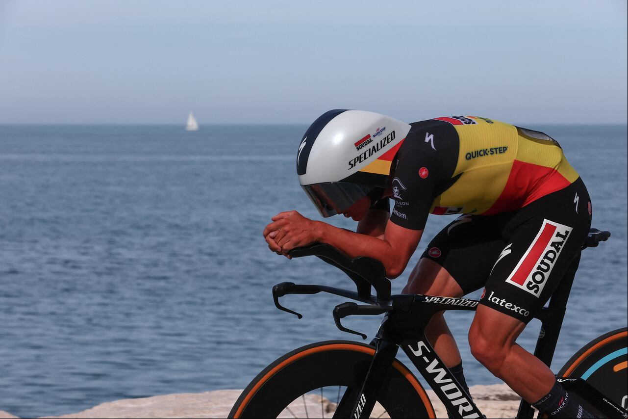 Remco Evenepoel, corredor belga.