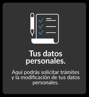 Tus datos personales