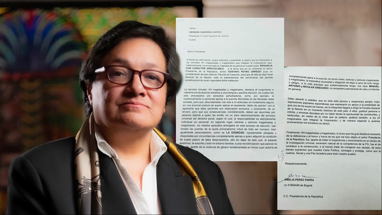 Amelia Pérez Carta renuncia