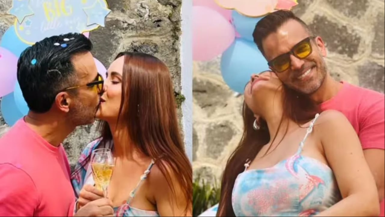 Ana Lucía Domínguez y Jorge Cárdenas revelaron si tendrán niño o niña con emotiva celebración