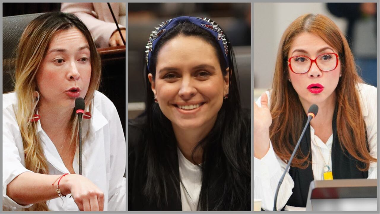 María de Mar Pizarro, Katherine Miranda y Catherine Juvinao, fueron las protagonistas del agarrón.