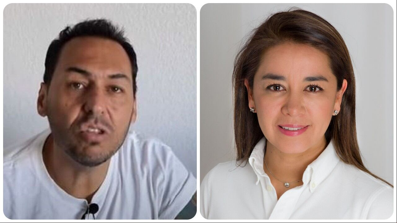 Daniel Mendoza y Diana Diago