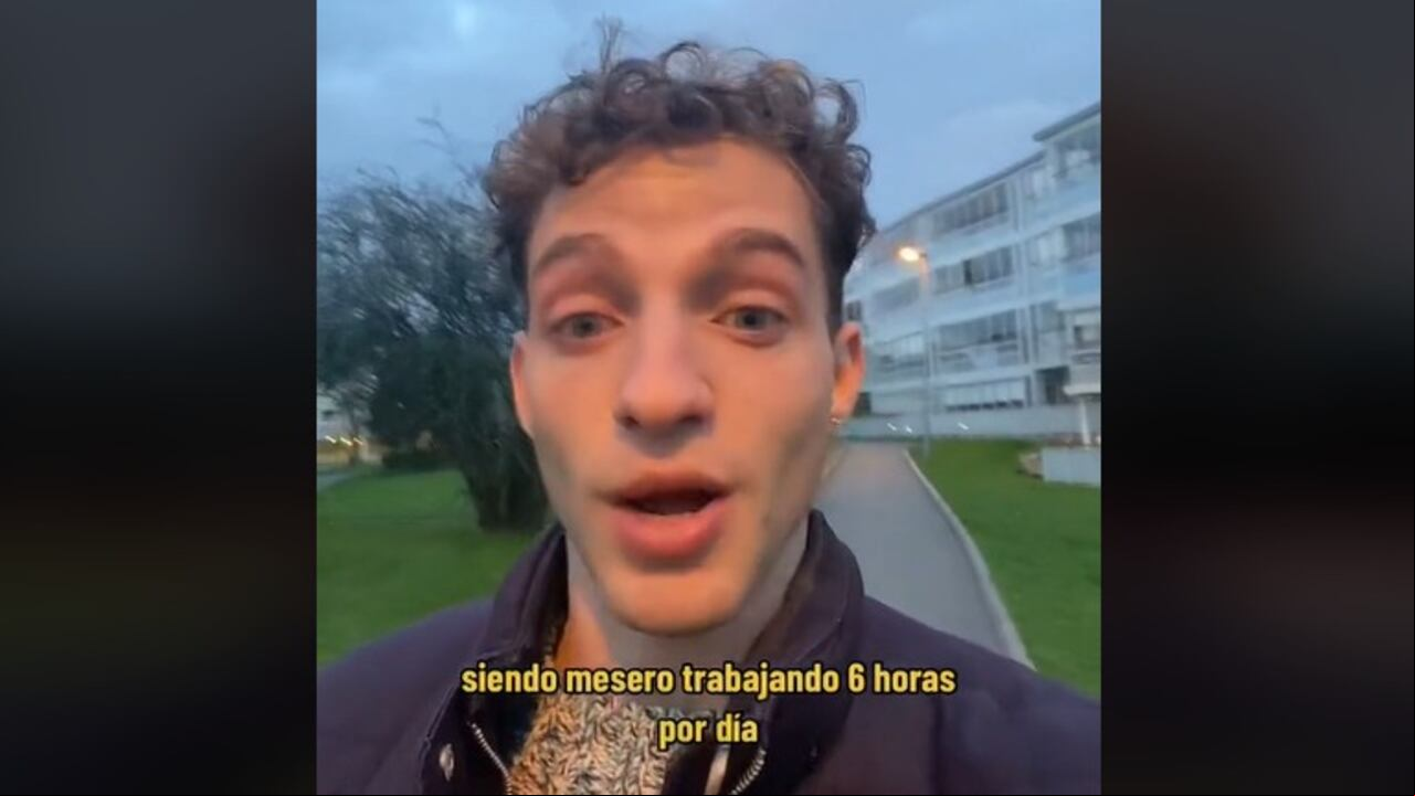 Solo en un mes, el joven argentino recibe lo que en Colombia podría tardar un año en percibir.