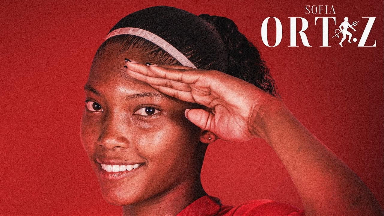 Sofía Ortiz, jugadora del América de Cali Femenino.
