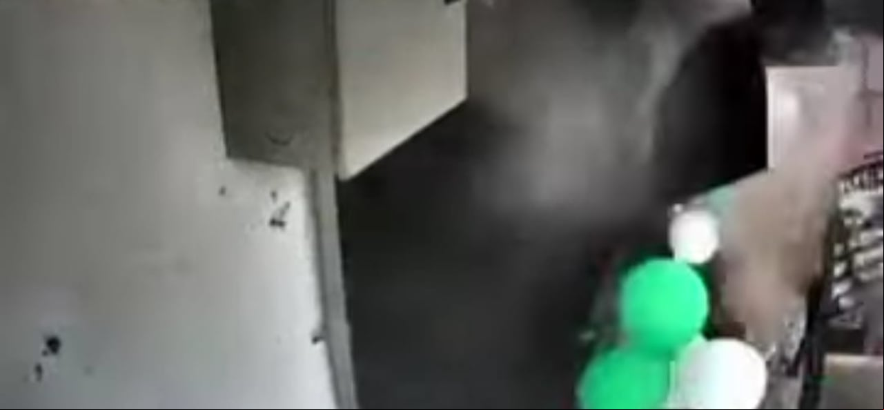 Explosión en paplería de la 70 en Medellín