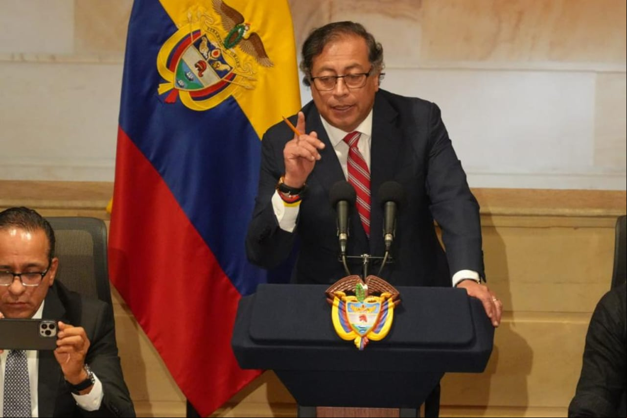 Discurso del presidente Gustavo Petro en el Congreso de la República.