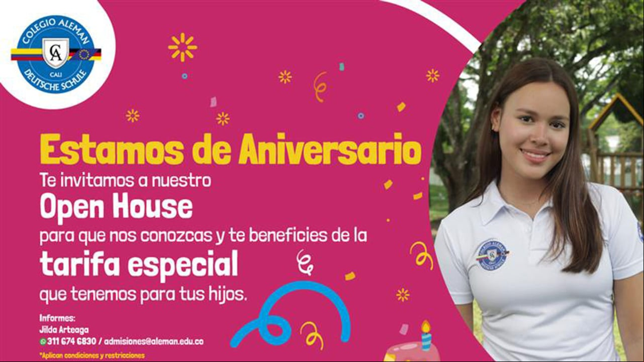 Aniversario del Colegio Alemán de Cali.