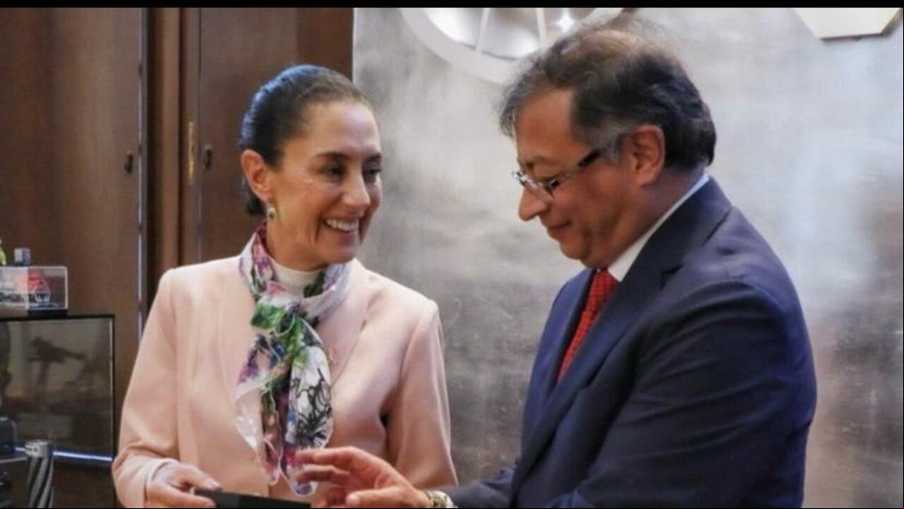 El presidente de Colombia Gustavo Petro se mostró complacido con la elección de Claudia Sheinbaum como la nueva mandataria de México.
Foto tomada de la red social X