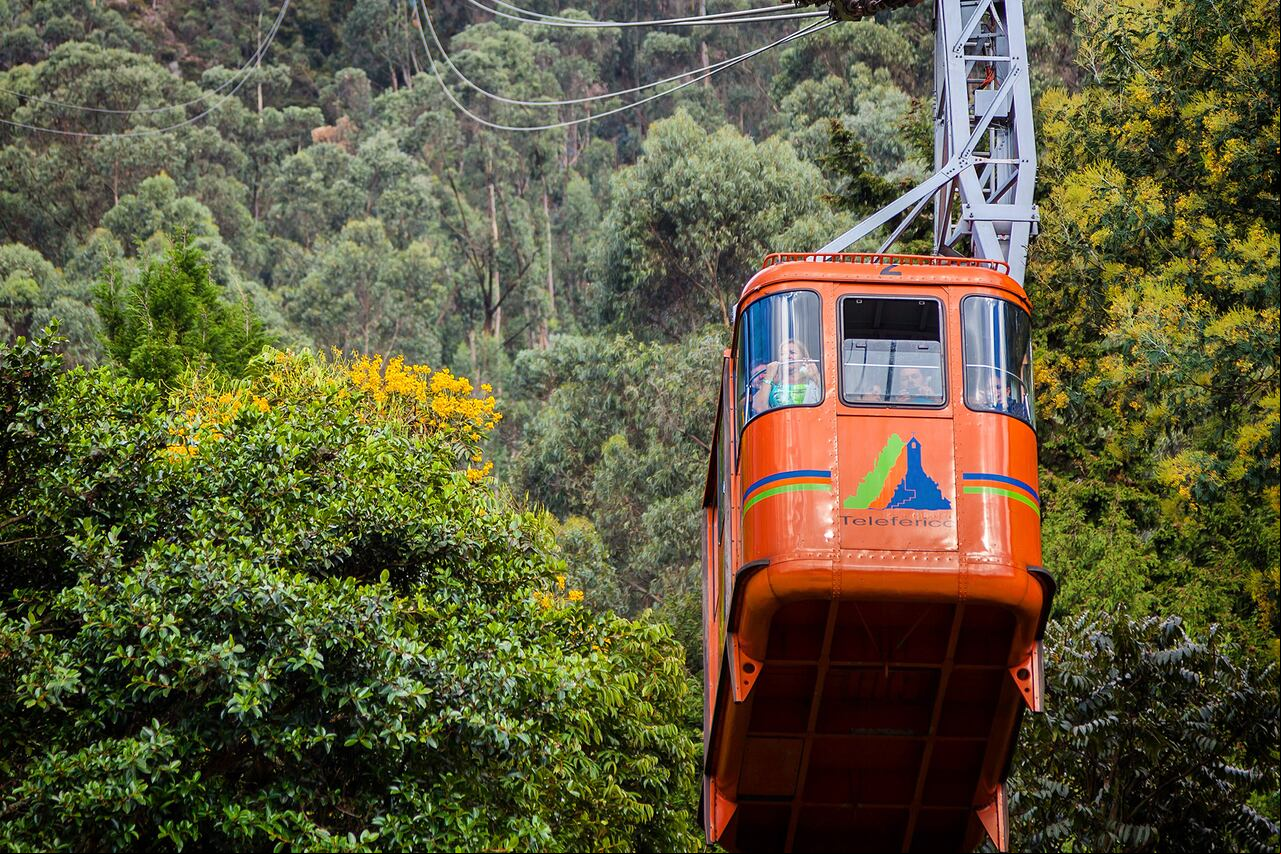 Teleferico, Cerro de Monserrate, Bogota Colombia