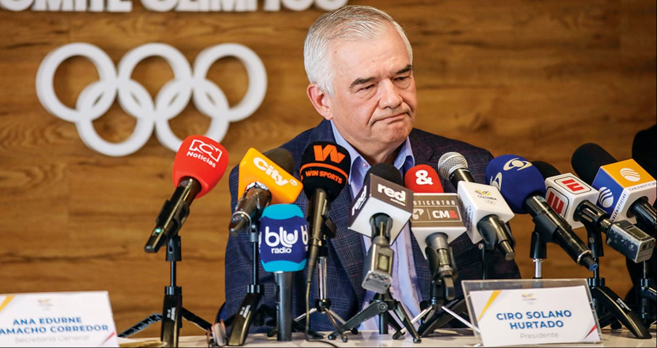 A diferencia del Gobierno Petro, el presidente del Comité Olímpico Colombiano, Ciro Solano, dio explicaciones sobre lo sucedido y por qué se perdió la sede de los Juegos.