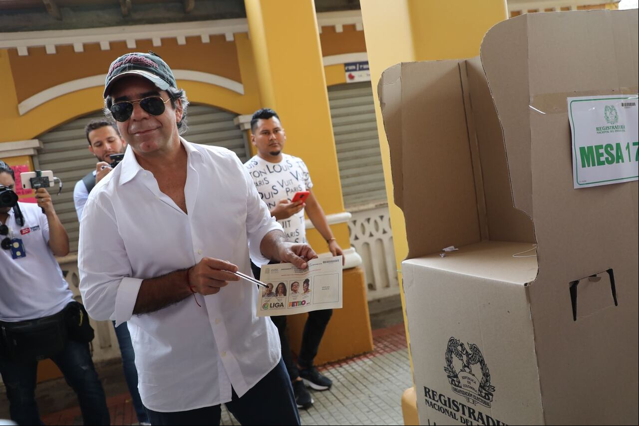 Votación Alex Char votó por Rodolfo Hernández