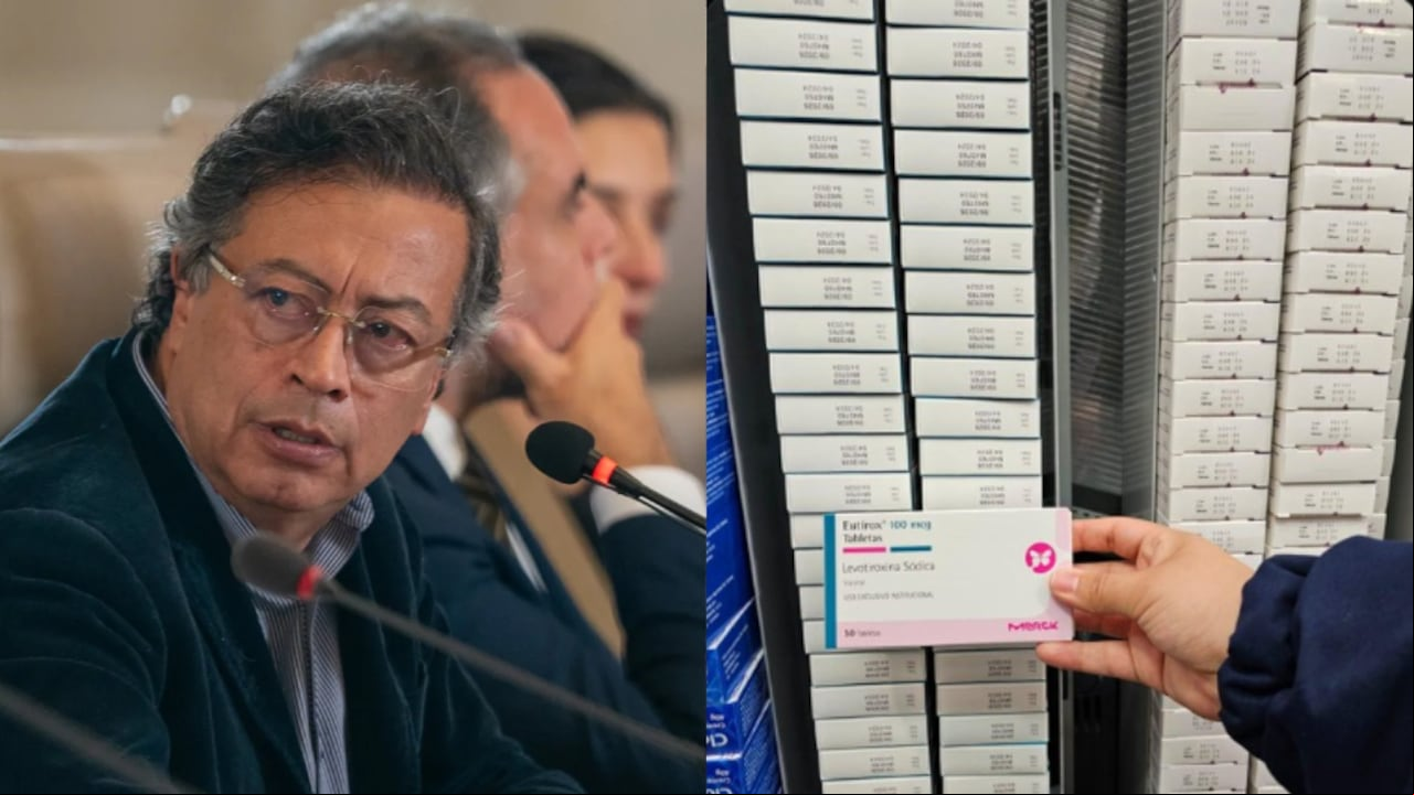 El medicamento de la foto posteada por el presidente Petro es Levotiroxina para la tiroides y no para la diabetes.