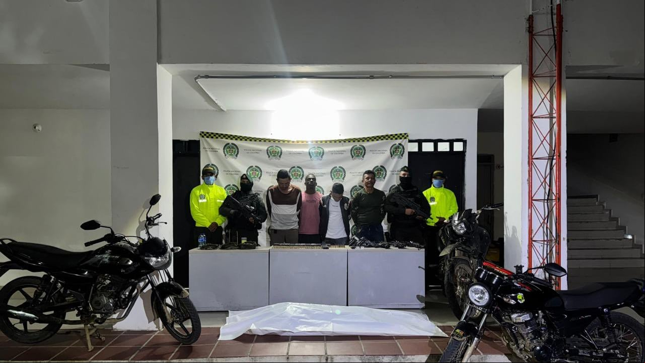 Policía y Fiscalía logran contundente operación contra el grupo criminal en Roldanillo