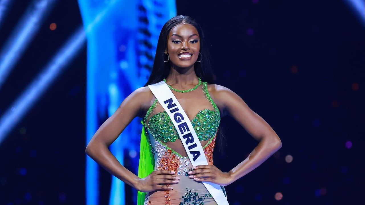 Miss Nigeria, Chidimma Adetshina, par en el 73º Concurso de Miss Universo - espectáculo en la Arena Ciudad de México el 16 de noviembre de 2024 en Ciudad de México, México. (Foto de Héctor Vivas/Getty Images)