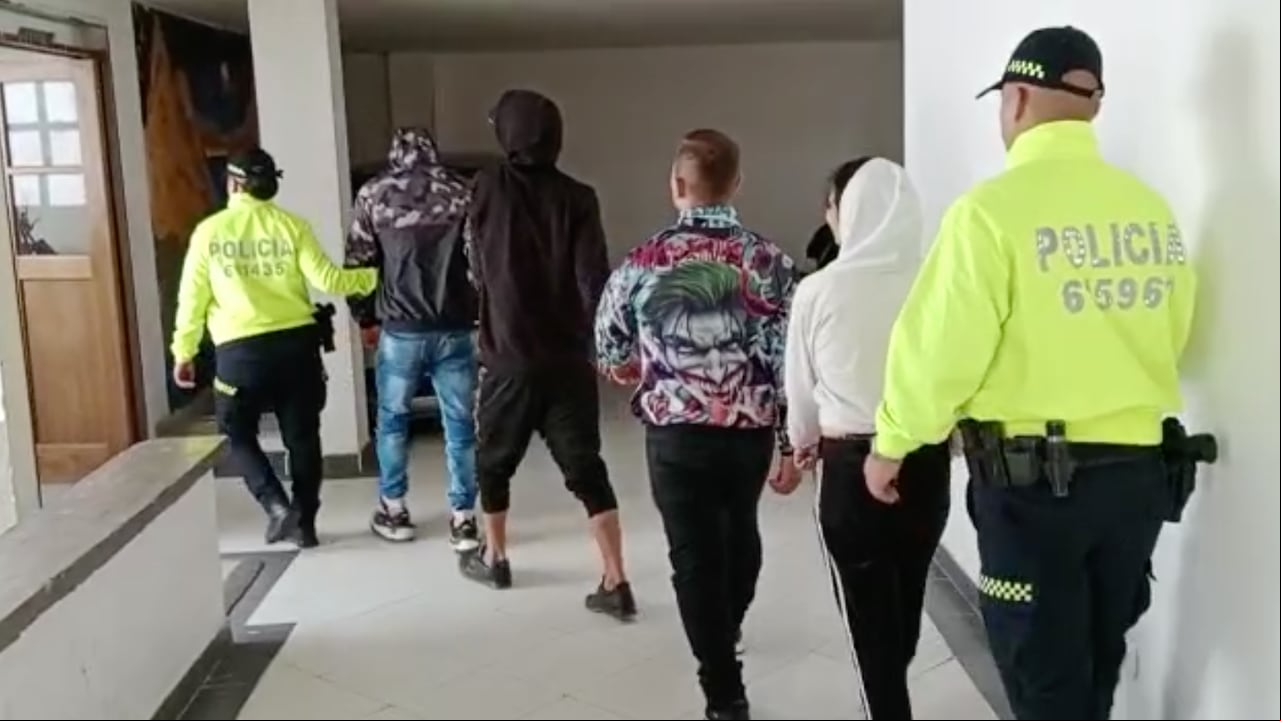 Cuatro personas fueron capturadas