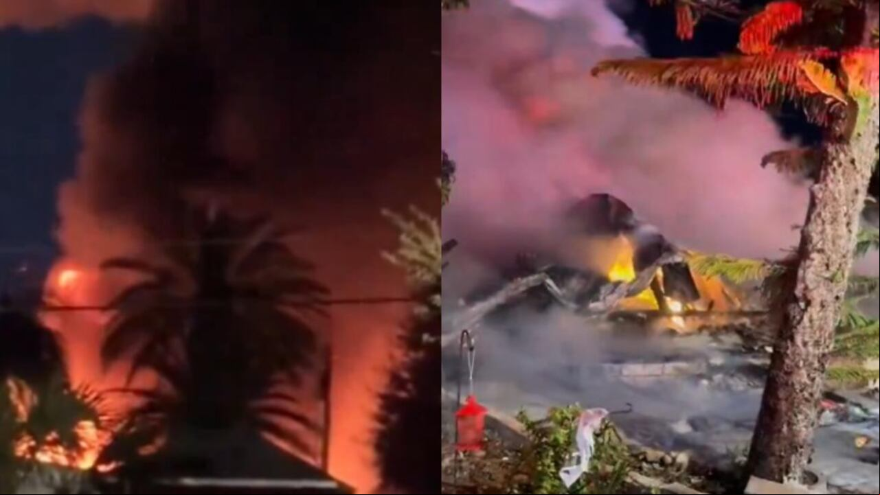 Accidente avioneta en Clearwater, Florida.