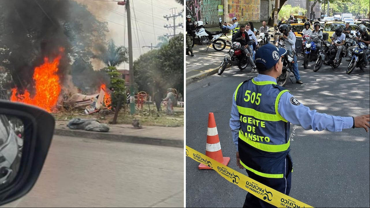 accidente avioneta cali