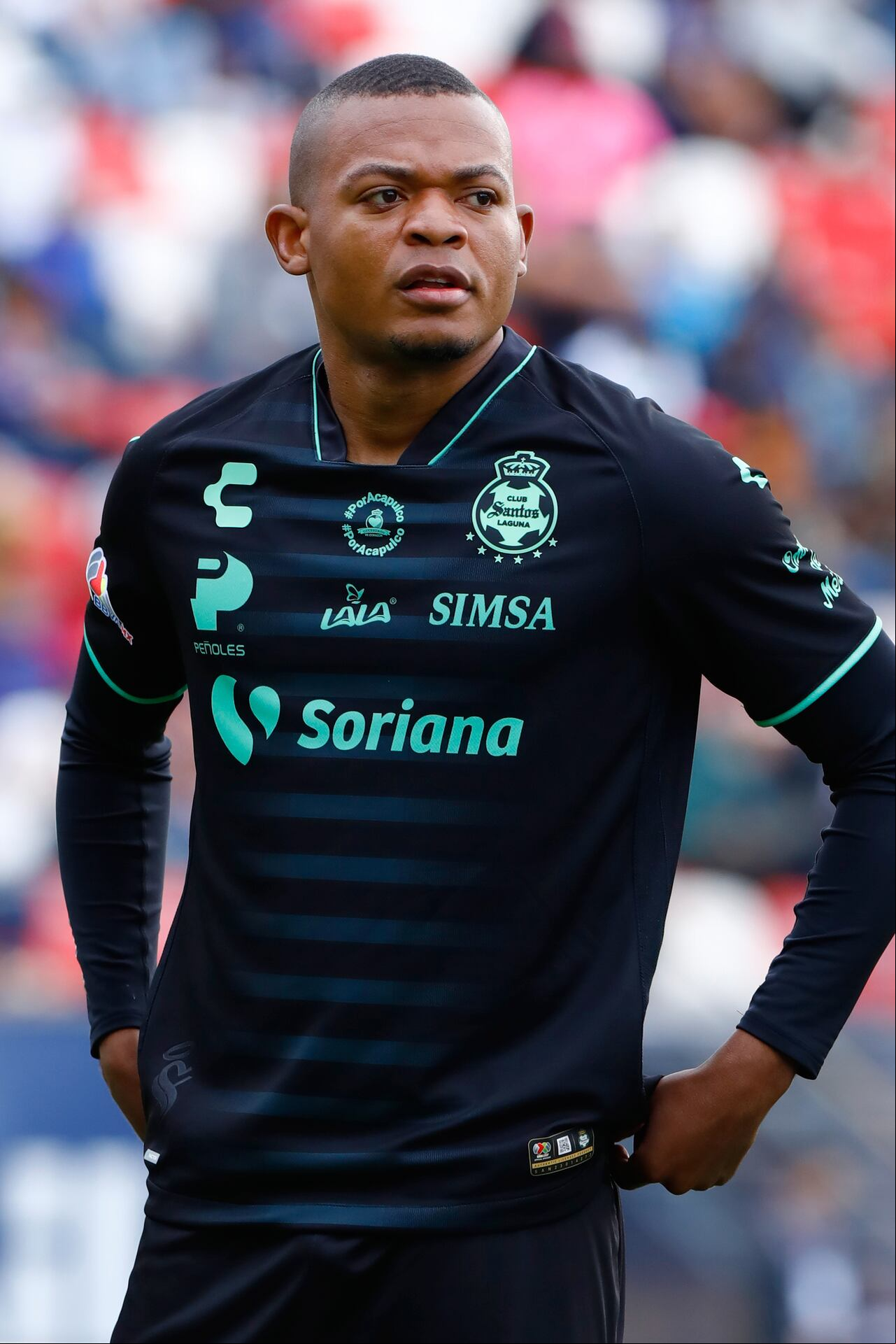 Harold Preciado, jugador del Santos Laguna de México.