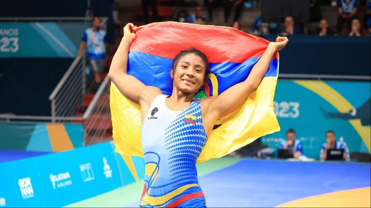 Lucía Yépez se coronó con el oro para Ecuador.