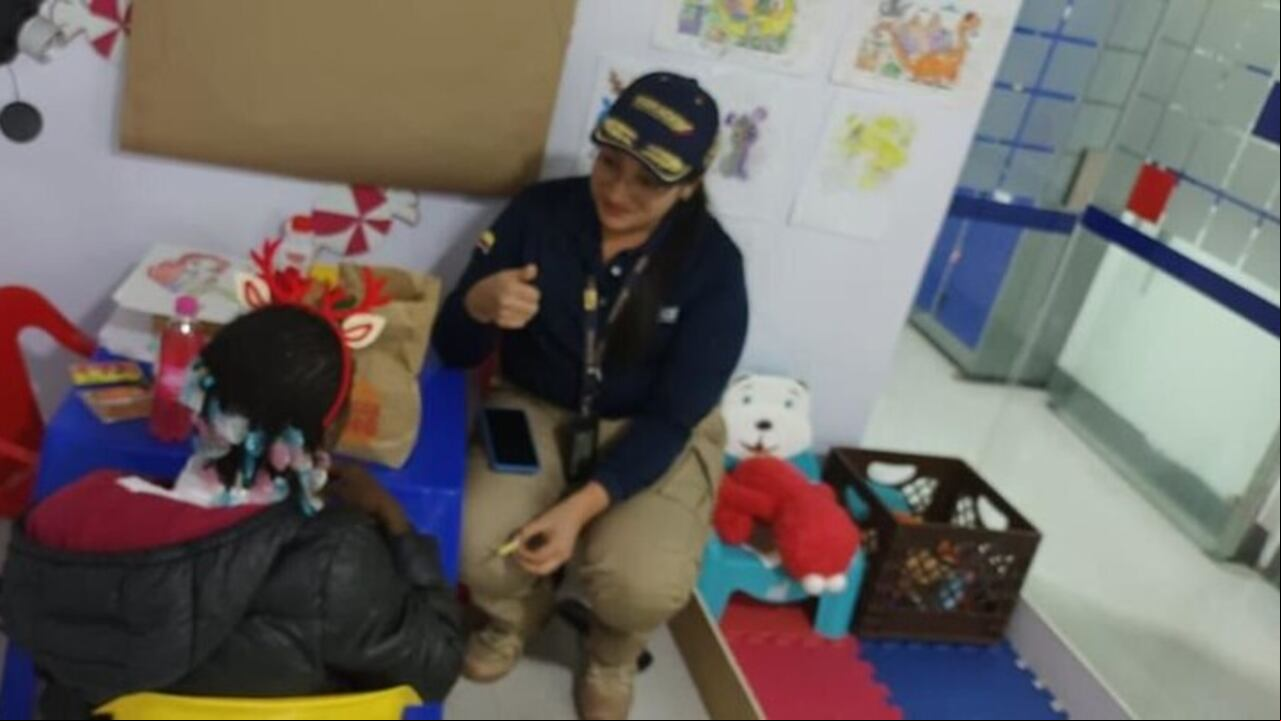 La niña ya se encuentra a disposición de las autoridades.