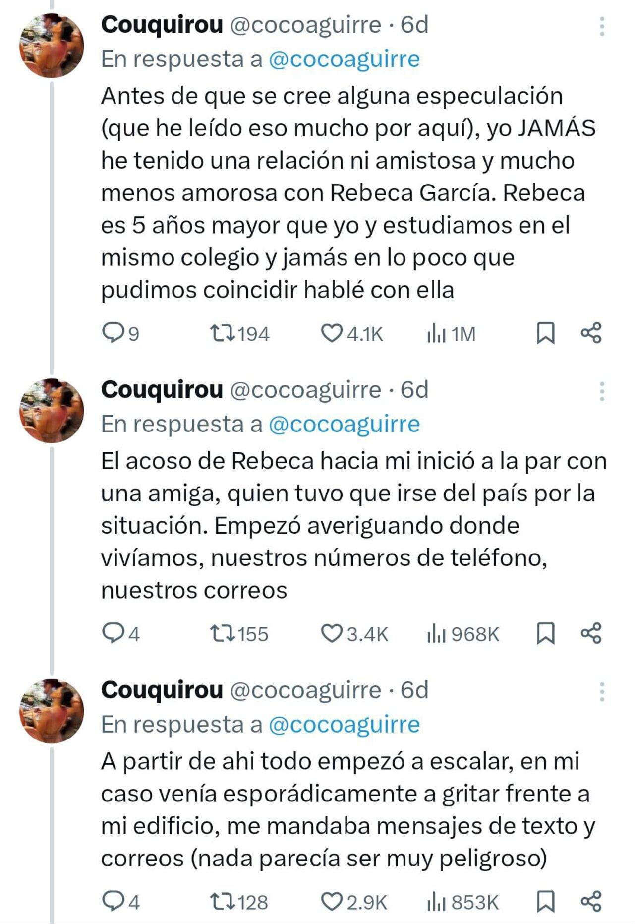La mujer ha acosado a varias mujeres durante alrededor de 7 años.