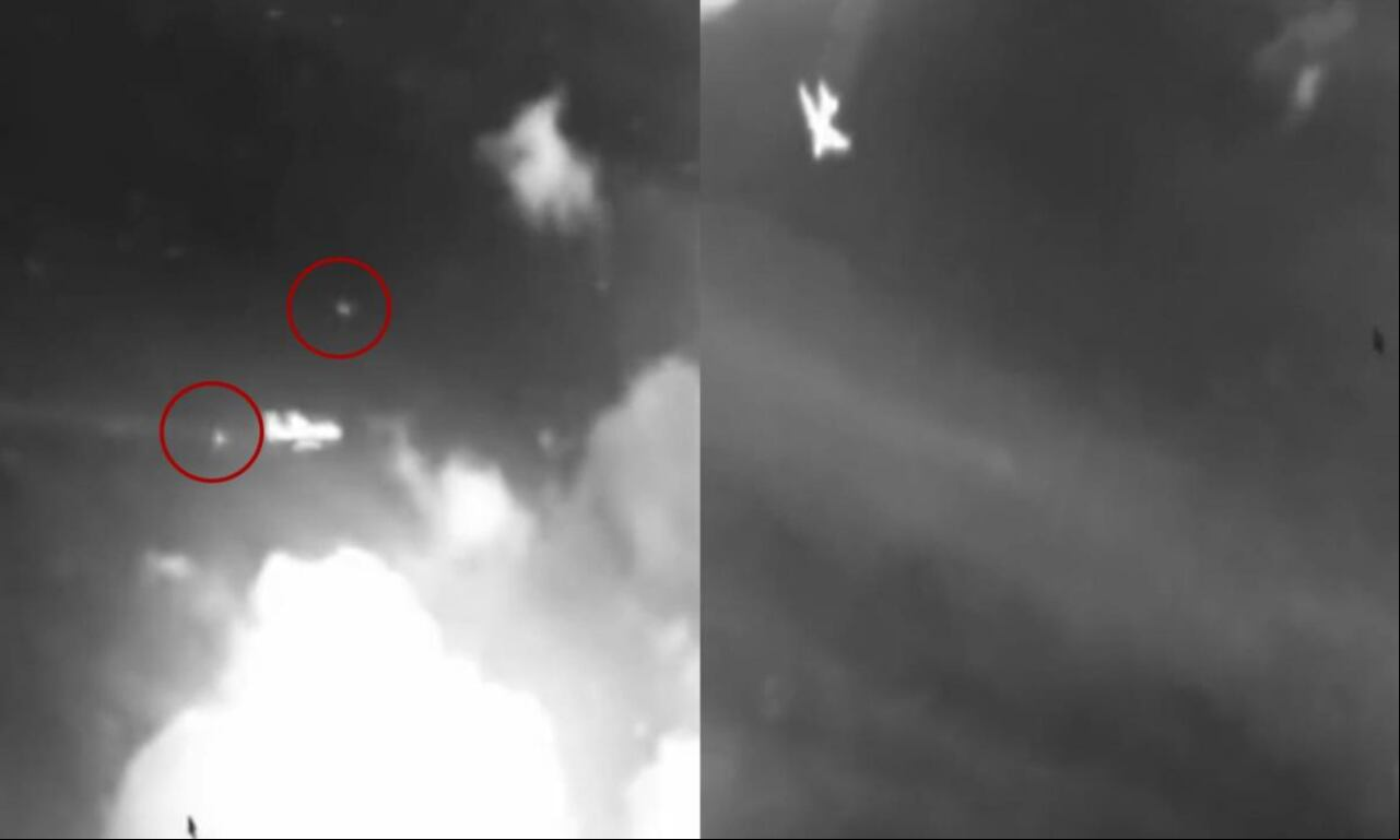 Supuesto video de desaparición de vuelo Malaysia Airlines.