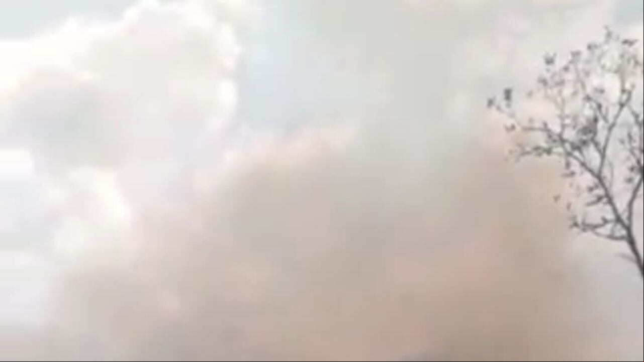 El incendio se reactivó la mañana de este domingo.
