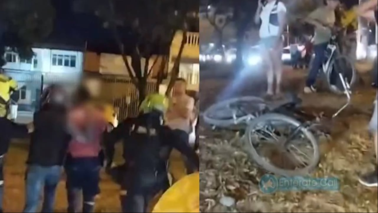 Paramédico accionó su arma traumática para evitar ser linchado.