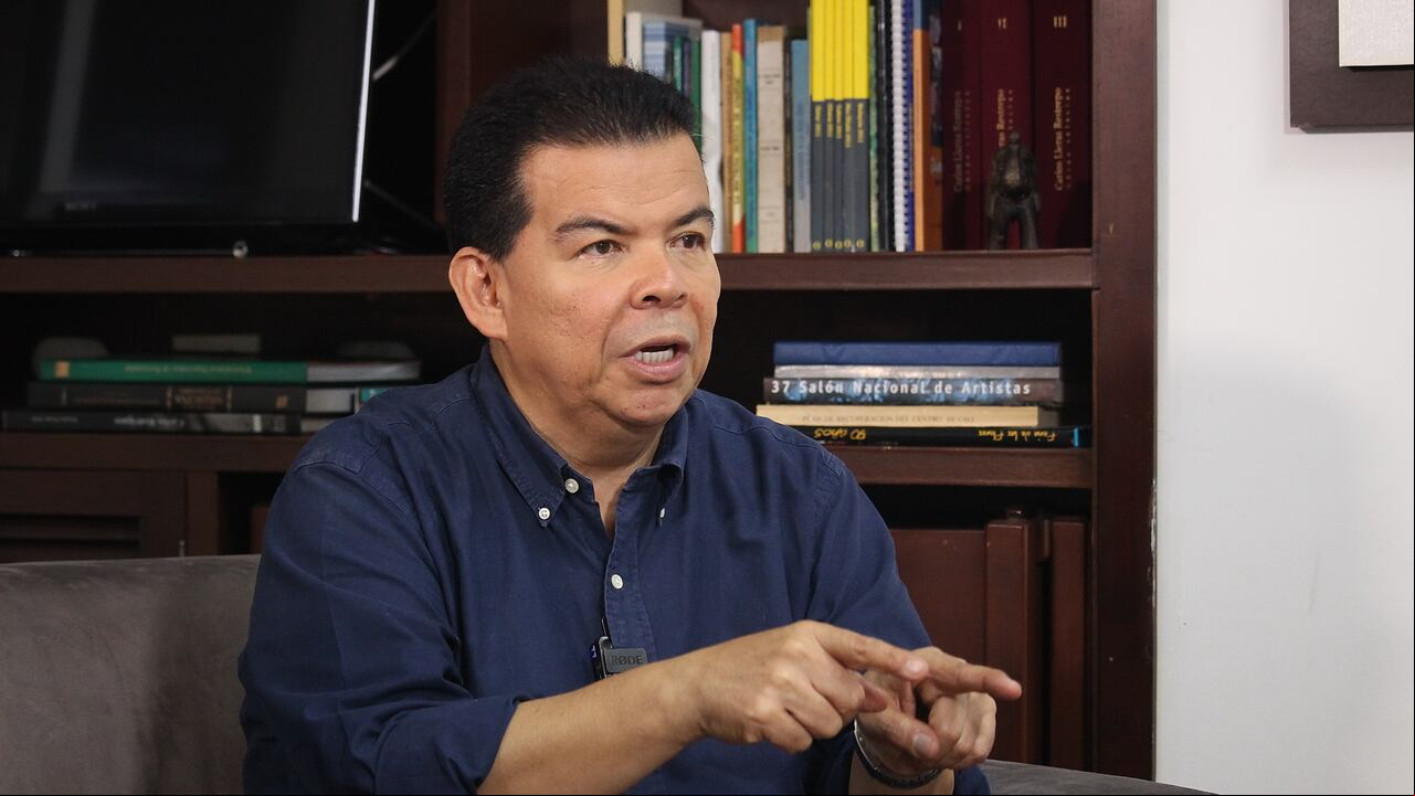 Roberto Ortiz conocido como el Chontico, empresario del chance, candidato a la alcaldía de Cali.