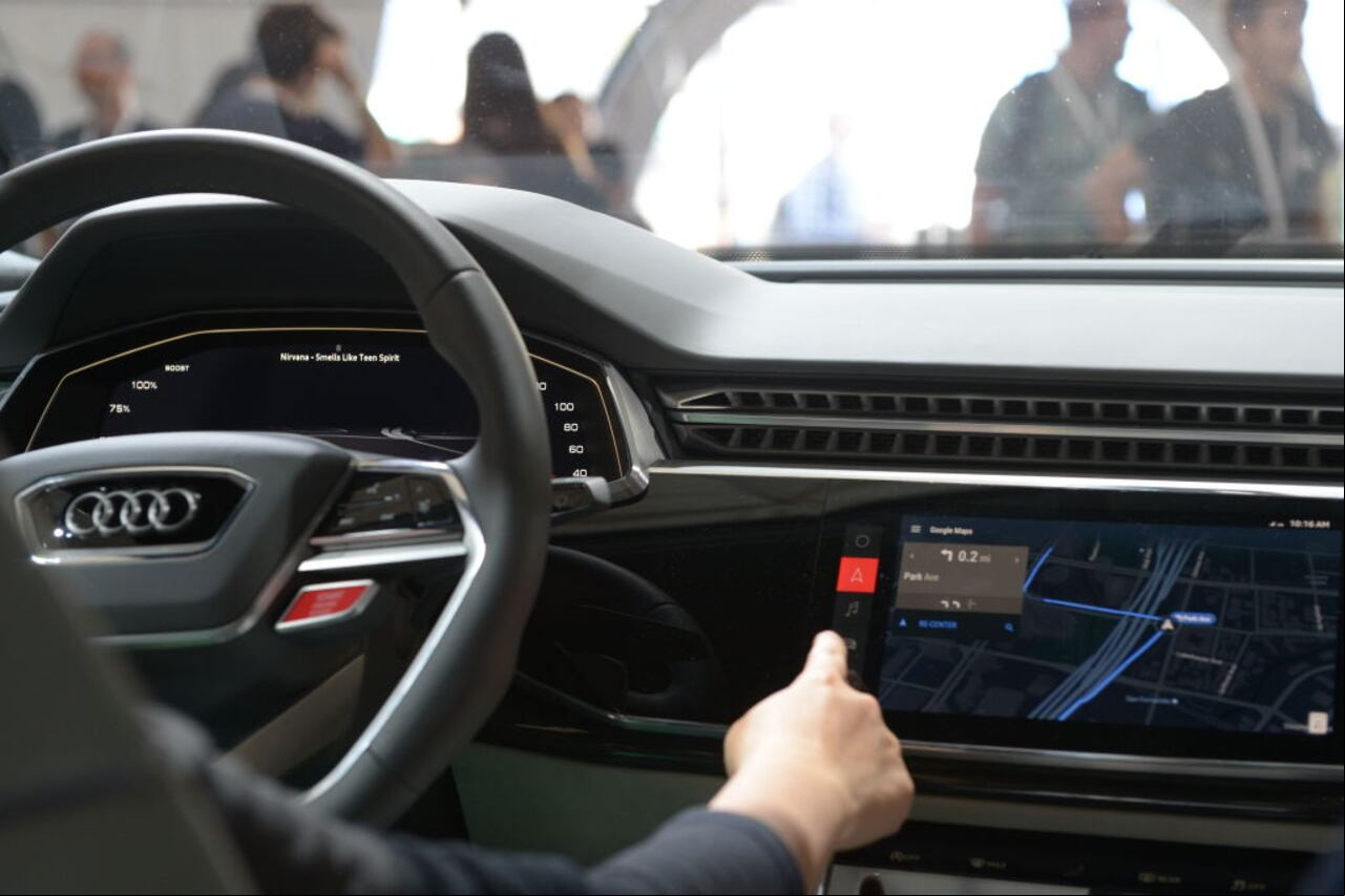 Audi Q8 at the Google I/O Developer Conference