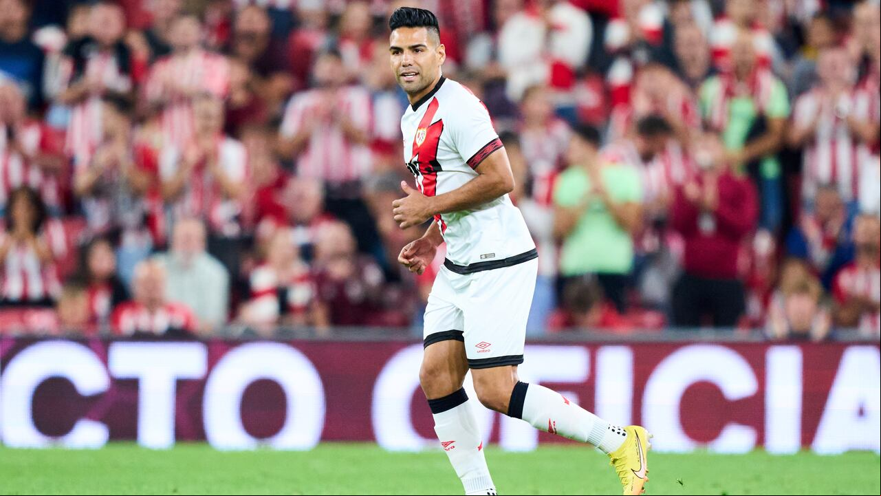Radamel Falcao García, jugador del Rayo Vallecano.