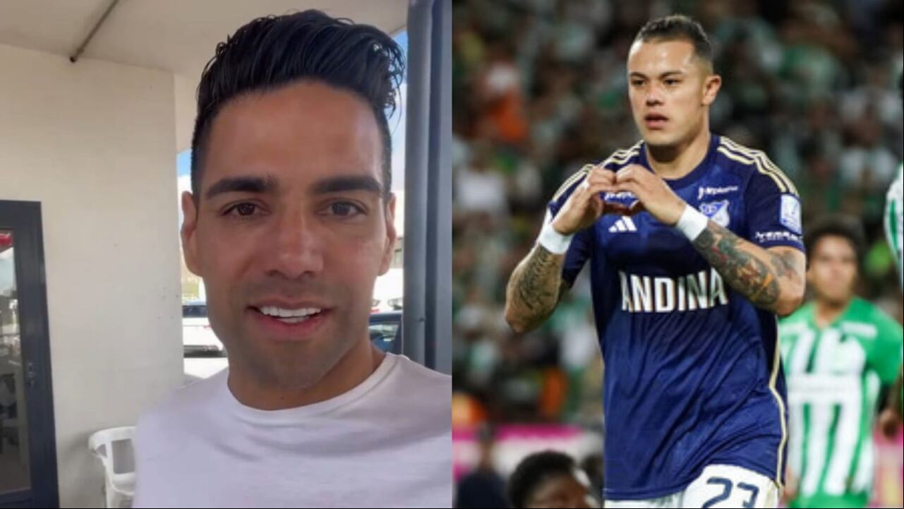 Falcao y un mensaje que ilusiona al 'Mundo Millonarios'.