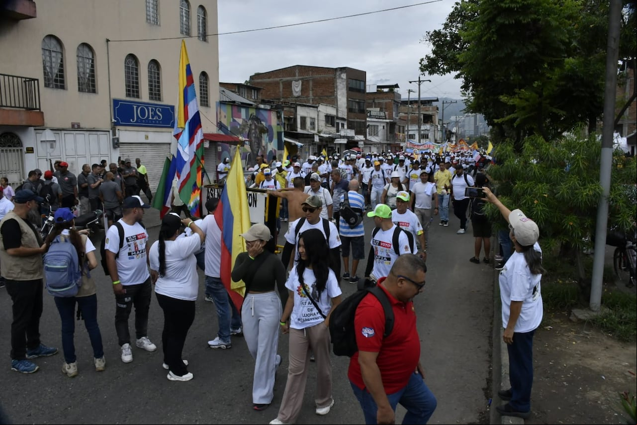 marchas 1 de mayo cali