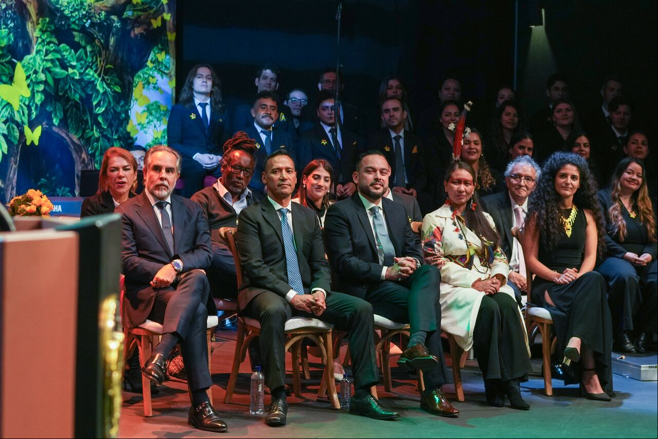 Febrero 27 de 2025. Presentación del nuevo gabinete del Presidente Gustavo Petro en el teatro Delia Zapata