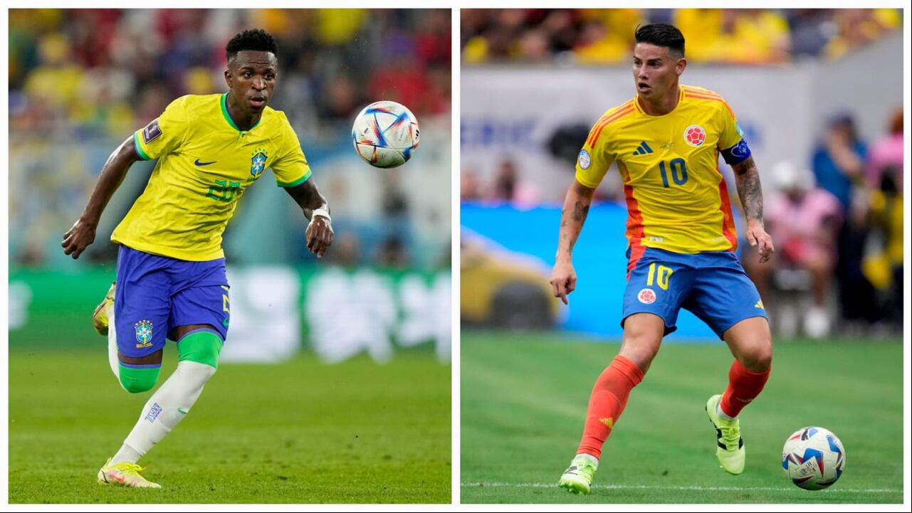 Vinicius y James; dos jugadores que, seguramente, darán de qué hablar en el partido.