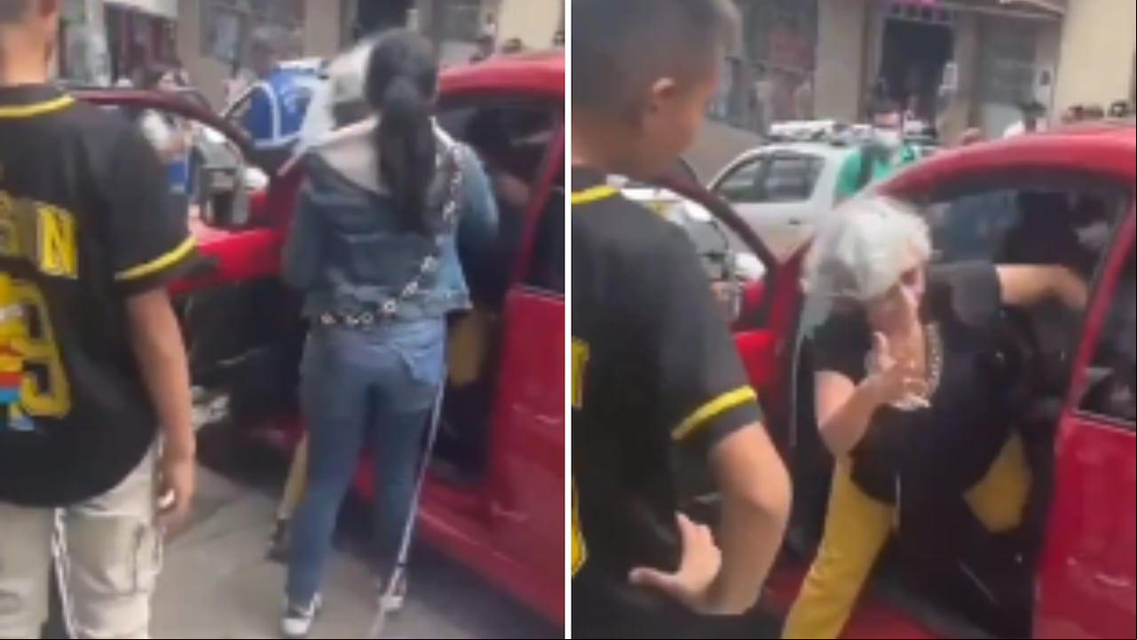 En redes sociales se han conocido varios videos de lo que ocurrió luego del accidente.