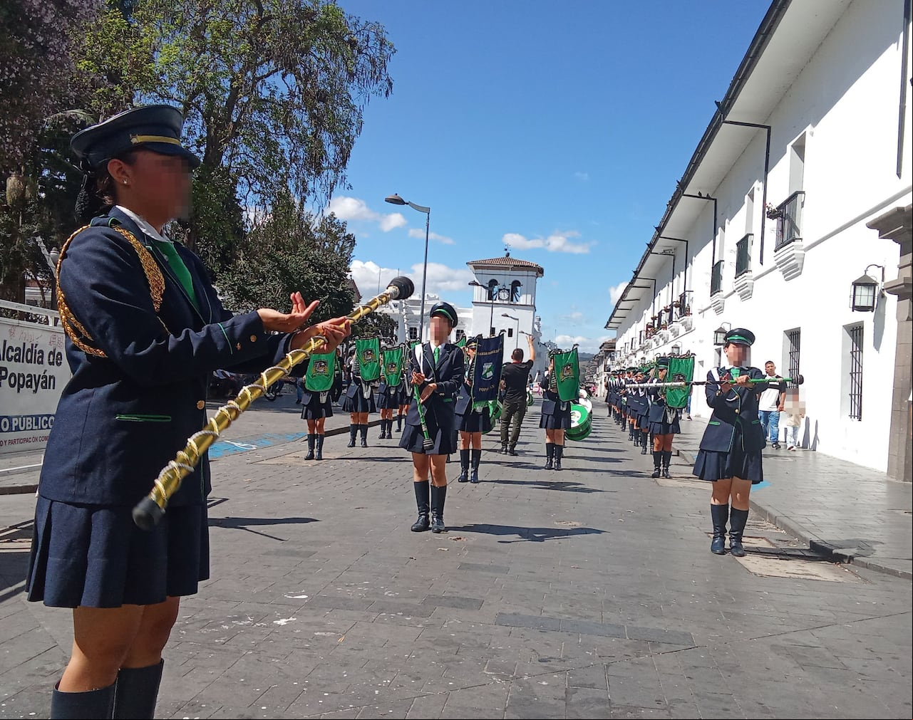 Encuentro en Popayán asisten las mejores bandas sinfónicas de toda la región, buscando que los niños y jóvenes utilicen bien su tiempo libre.