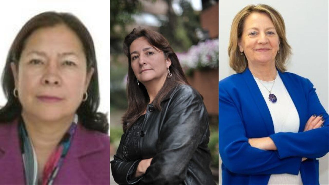 Amélia Pérez, Angélica María Buitrago y Amparo Cerón. La terna a Fiscal de Gustavo Petro. Foto: El Espectador