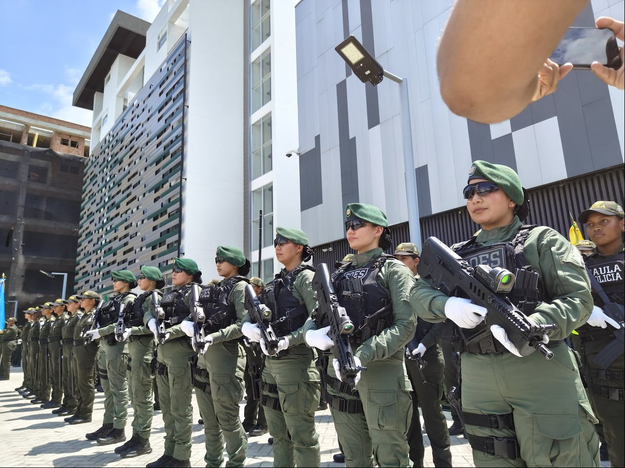 Transmisión de mando Policía Valle