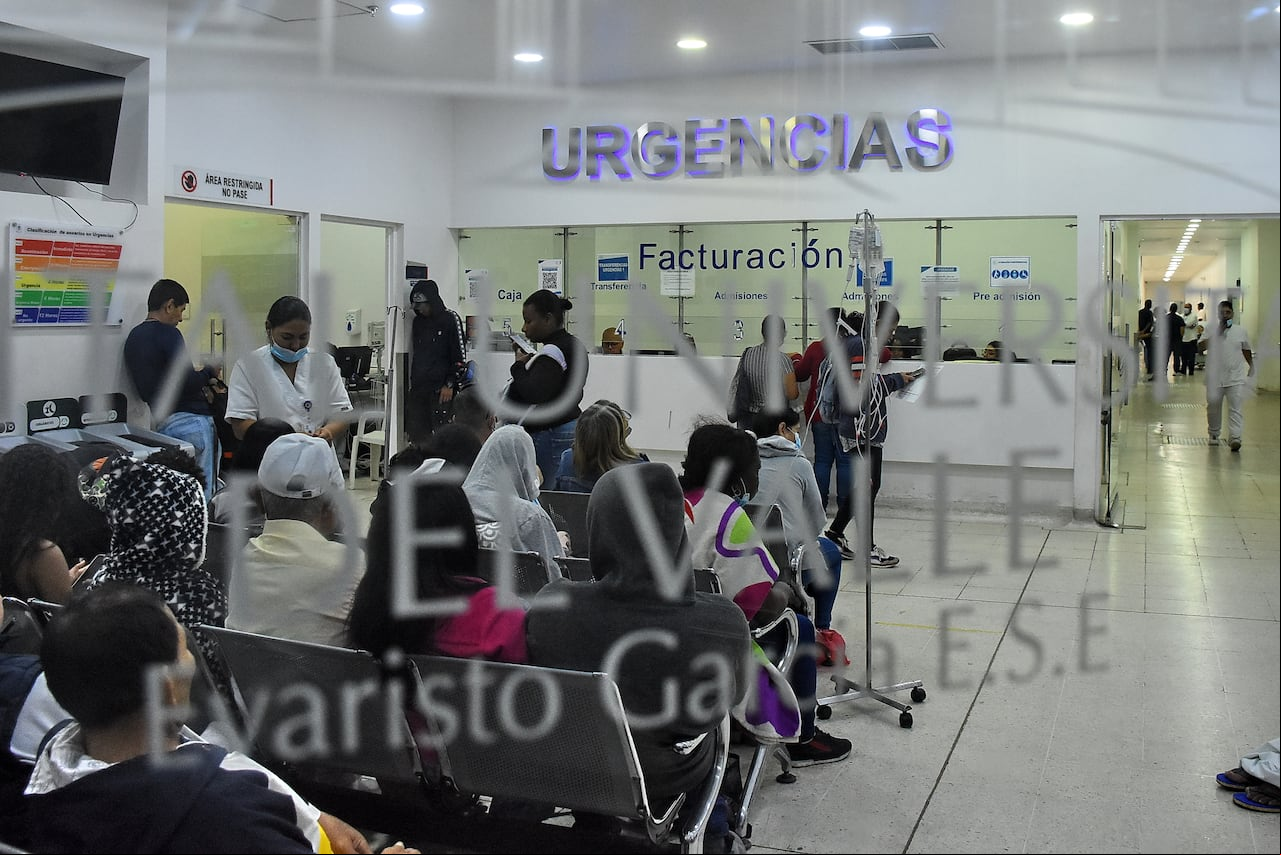 Sala de urgencias Hospital Universitario del Valle