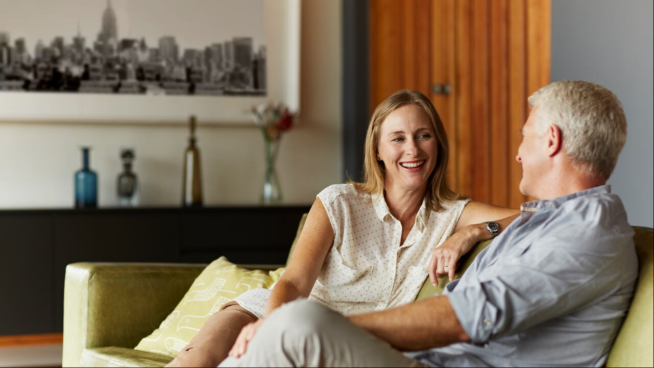 Hombre y mujer de 50 años / Pareja de 50 años