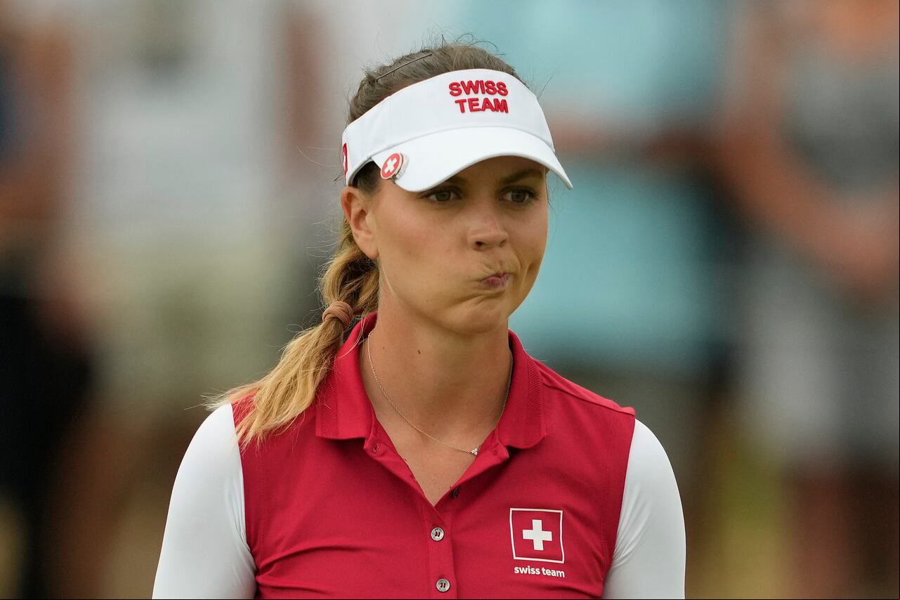 Morgane Metraux, golfista de Suiza.