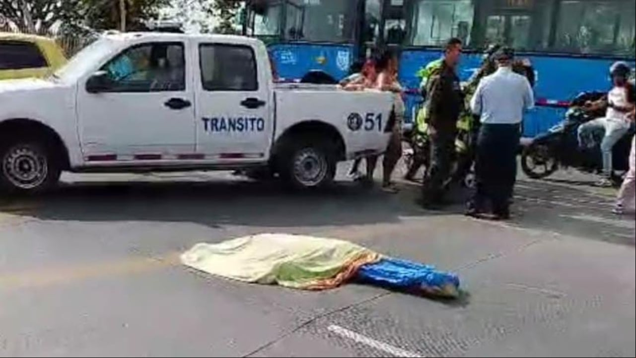 Accidente de tránsito cerca a Terminal de Aguablanca cobró la vida de una persona.
