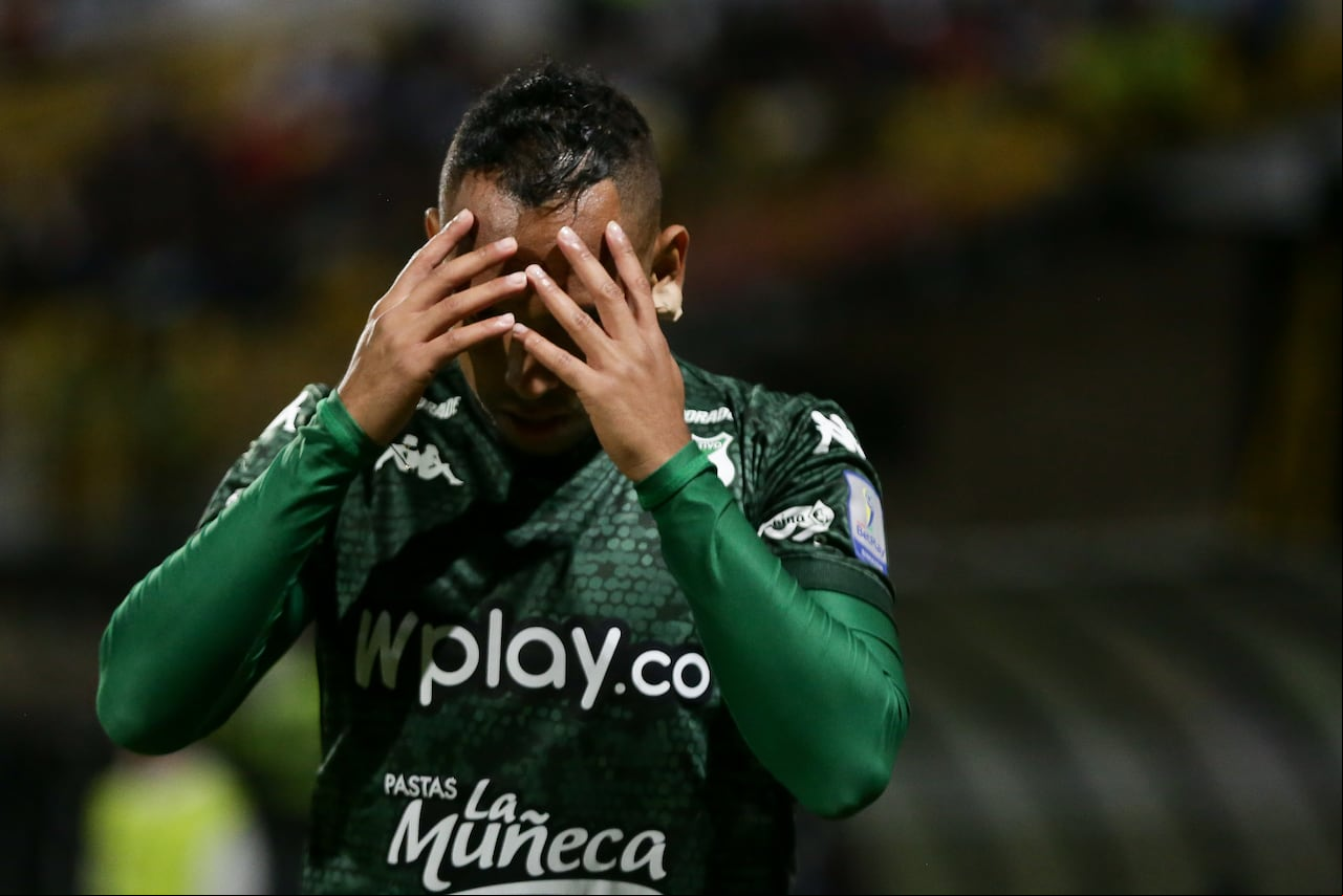 Bogotá. Septiembre 18 de 2024. Fortaleza CEIF enfrenta a Deportivo Cali , por encuentro válido de los octavos de final de Copa BetPlay II 2024 en el estadio Metropolitano de Techo