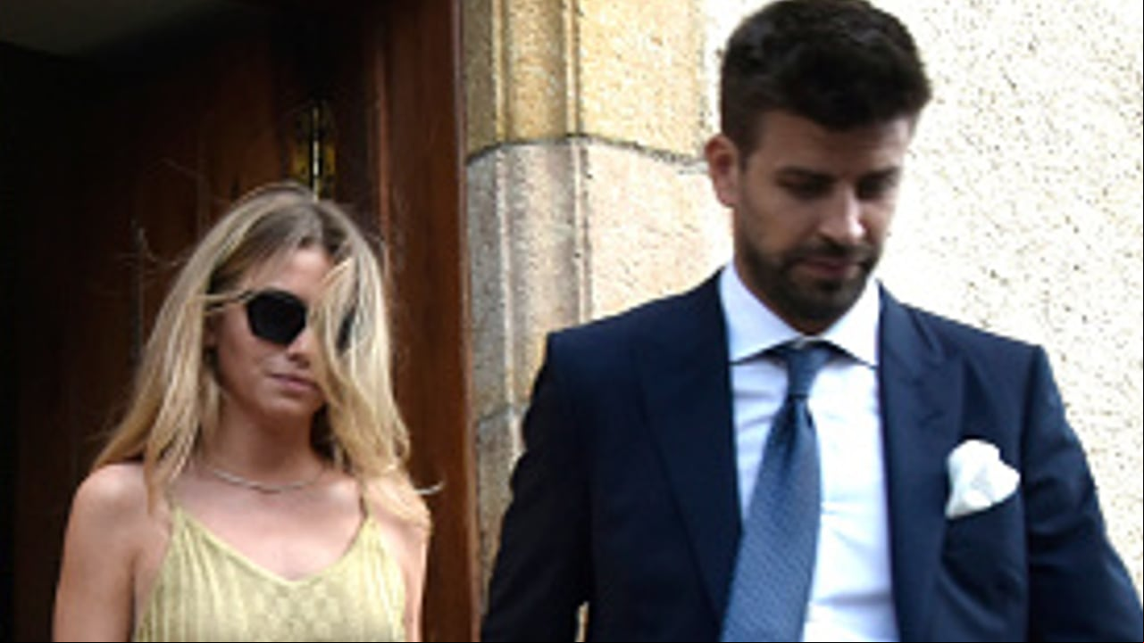 La pareja estuvo en la boda de Marc Piqué, hermano del futbolista, y María Valls.