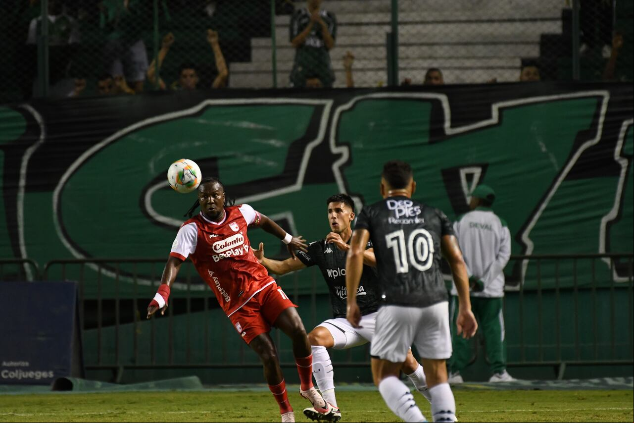 Deportivo Cali Santa fe en el estadio de Palmaseca