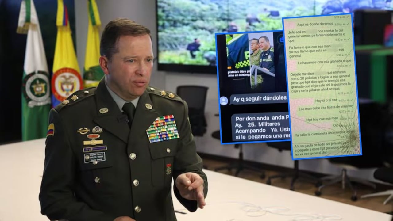 Bandas delincuenciales planean atentar contra el general Carlos Fernando Triana